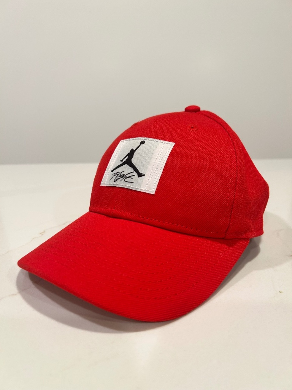 Air Jordan Jumpman Flight Red Club Cap Adjustable Clip w/ Jumpman Youth NWOT